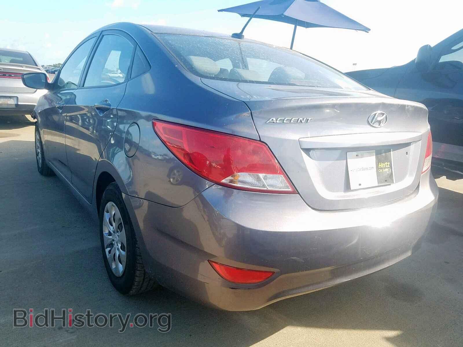 2016 HYUNDAI ACCENT - VIN: KMHCT4AE2GU031805 - Фото 3