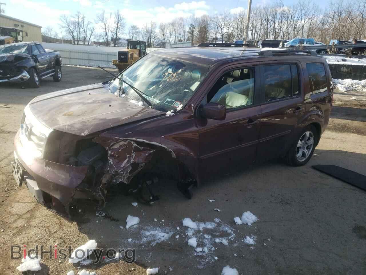 Photo 5FNYF4H5XCB078381 - HONDA PILOT 2012