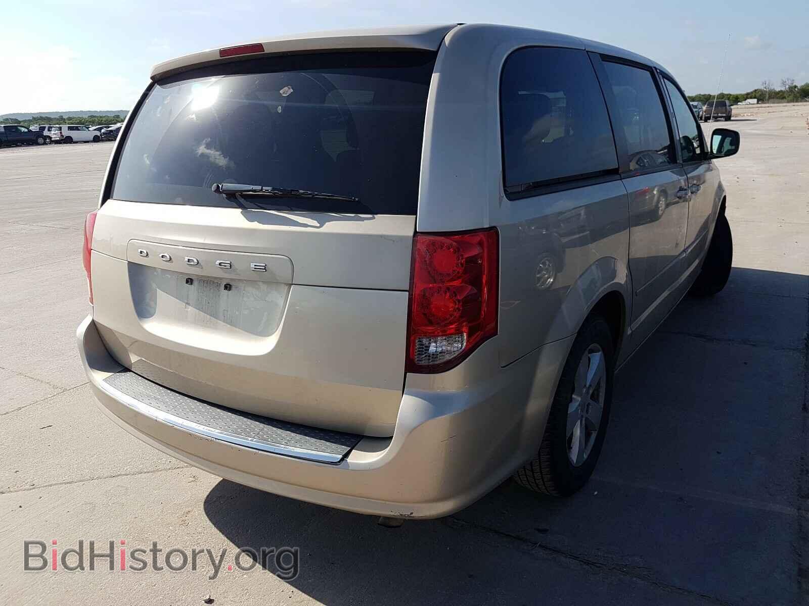 2013 DODGE CARAVAN - VIN: 2C4RDGBG0DR703995 - Фото 4