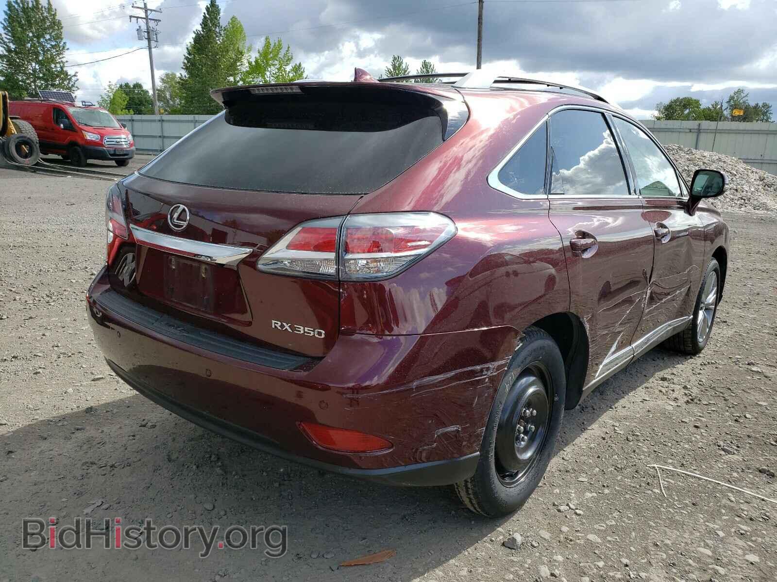 2014 LEXUS RX350 - VIN: JTJBK1BA0E2039257 - Фото 4