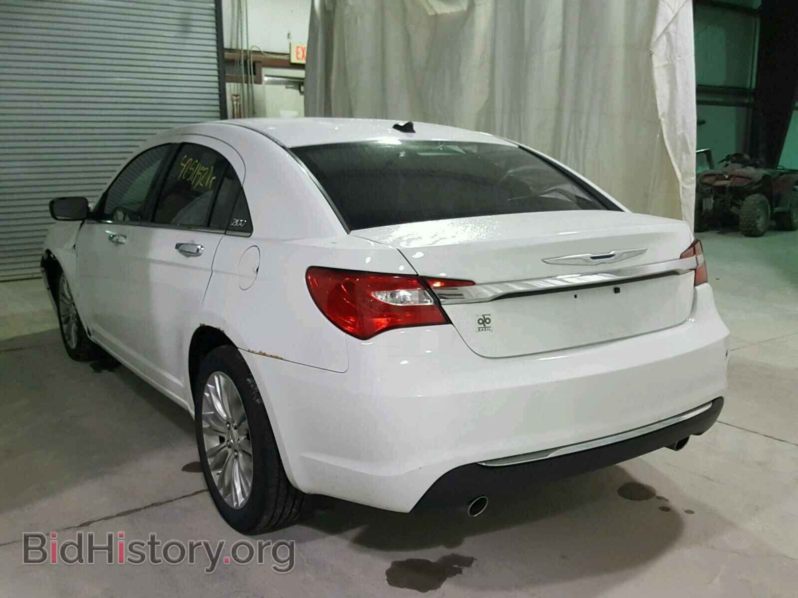 2012 CHRYSLER 200 - VIN: 1C3CCBCG3CN230524 - Фото 3