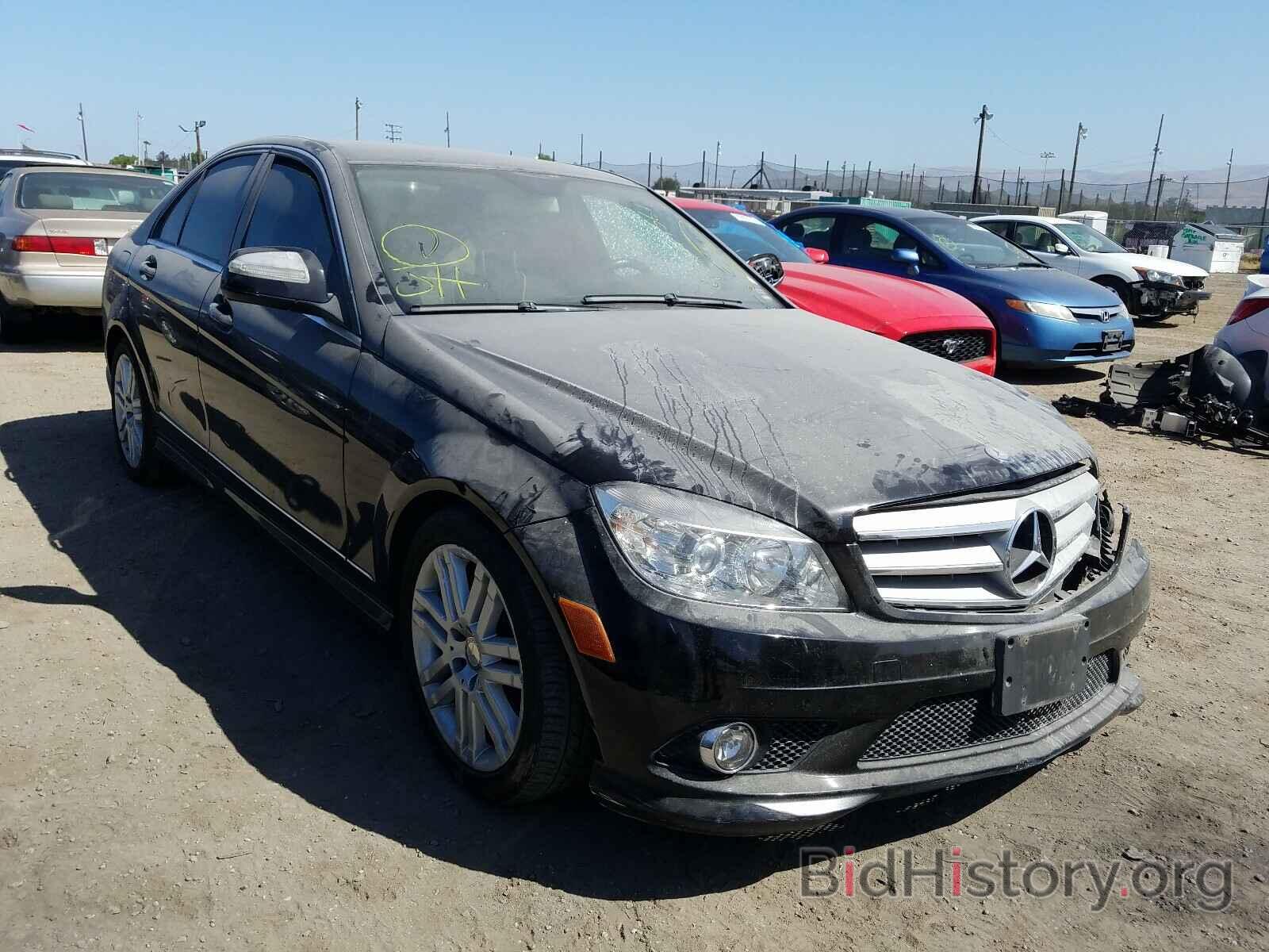 Photo WDDGF54X59F220610 - MERCEDES-BENZ C CLASS 2009