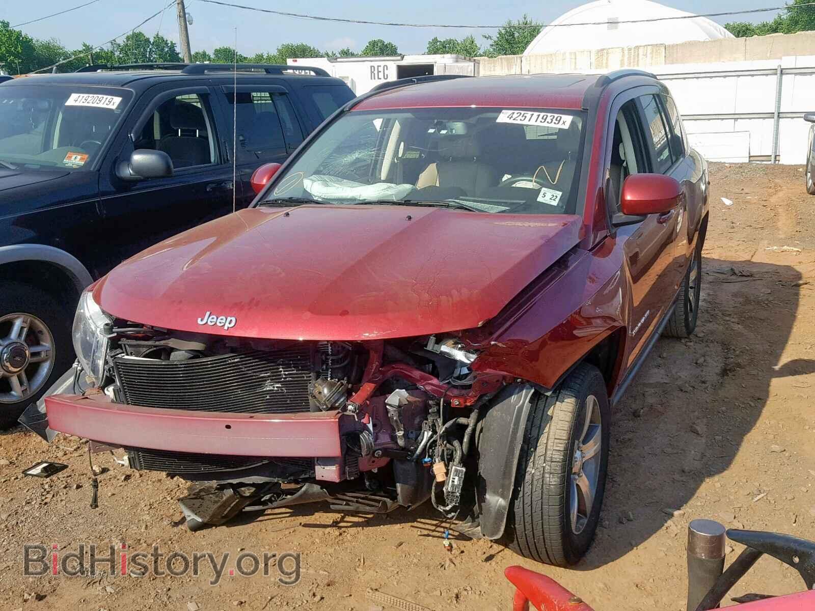 2017 JEEP COMPASS LA - VIN: 1C4NJDEB0HD167693 - Фото 2