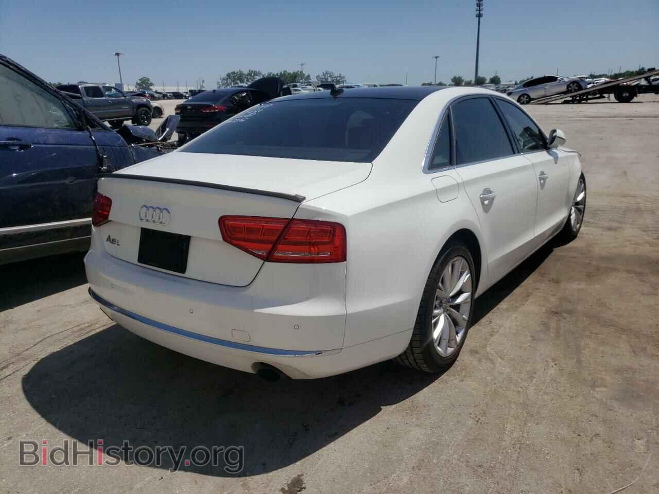 2014 AUDI A8 - VIN: WAURGAFD9EN012609 - Фото 4