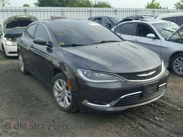 Фотография 1C3CCCAB5GN114762 - CHRYSLER 200 2016