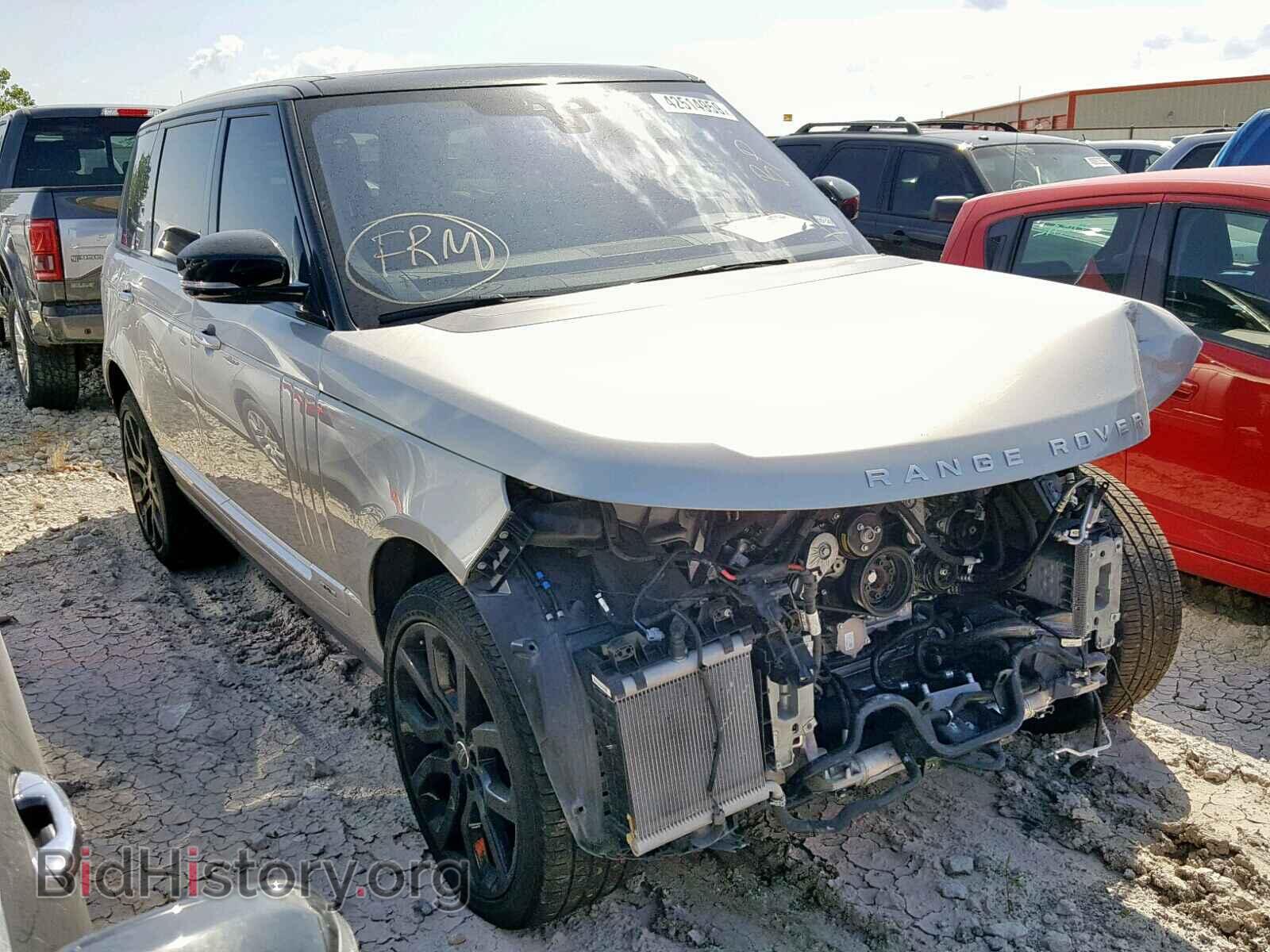 Фотография SALGS5FE8HA322585 - LAND ROVER RANGE ROVE 2017
