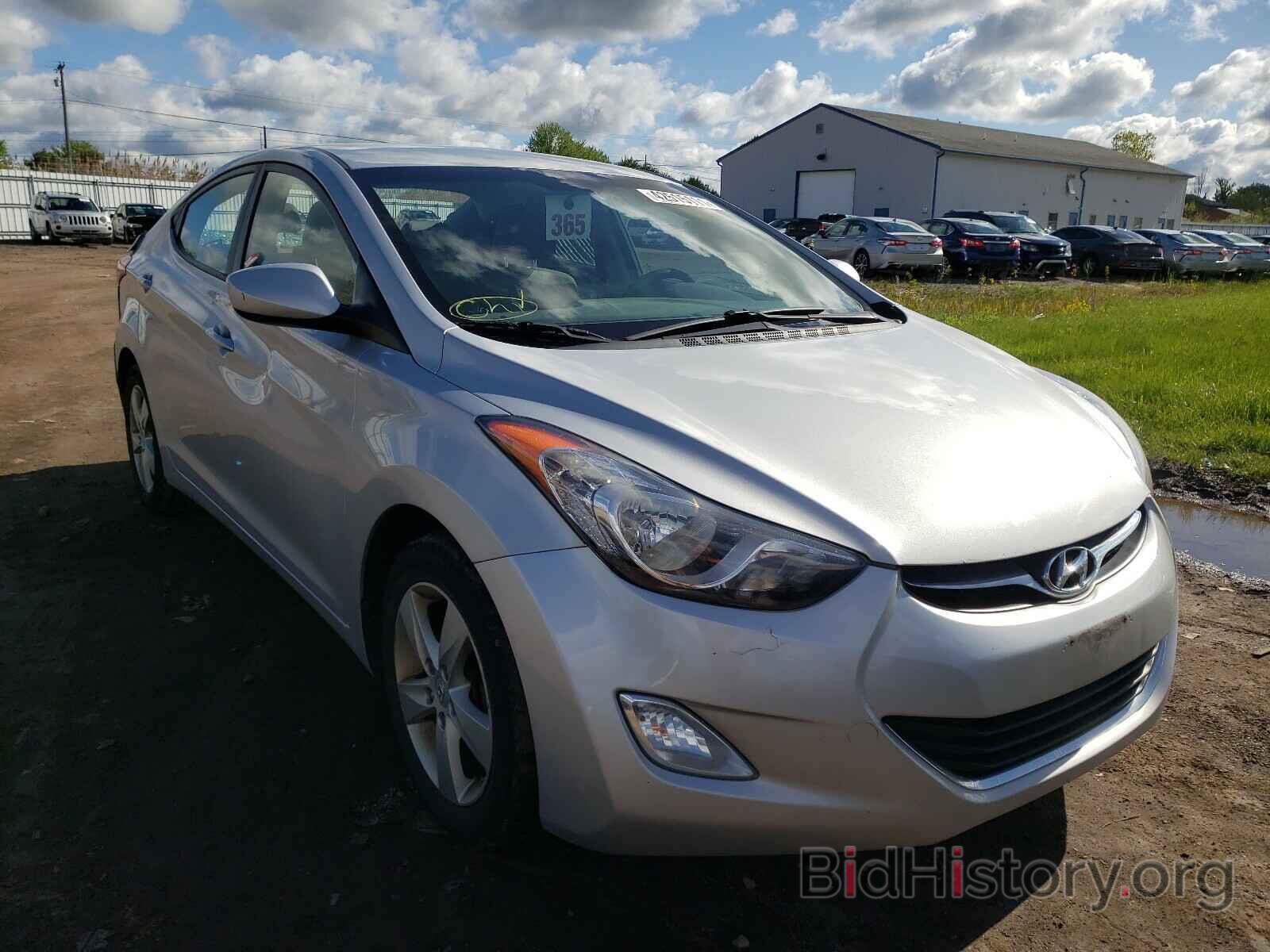 Photo KMHDH4AE5DU012490 - HYUNDAI ELANTRA 2013