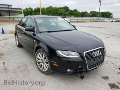 2008 Audi A4 A4 2.0T QU, черный — VIN WAUDF78E38A162314, Copart