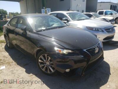 2015 Lexus IS IS 250, black — VIN JTHBF1D2XF5073783, Copart