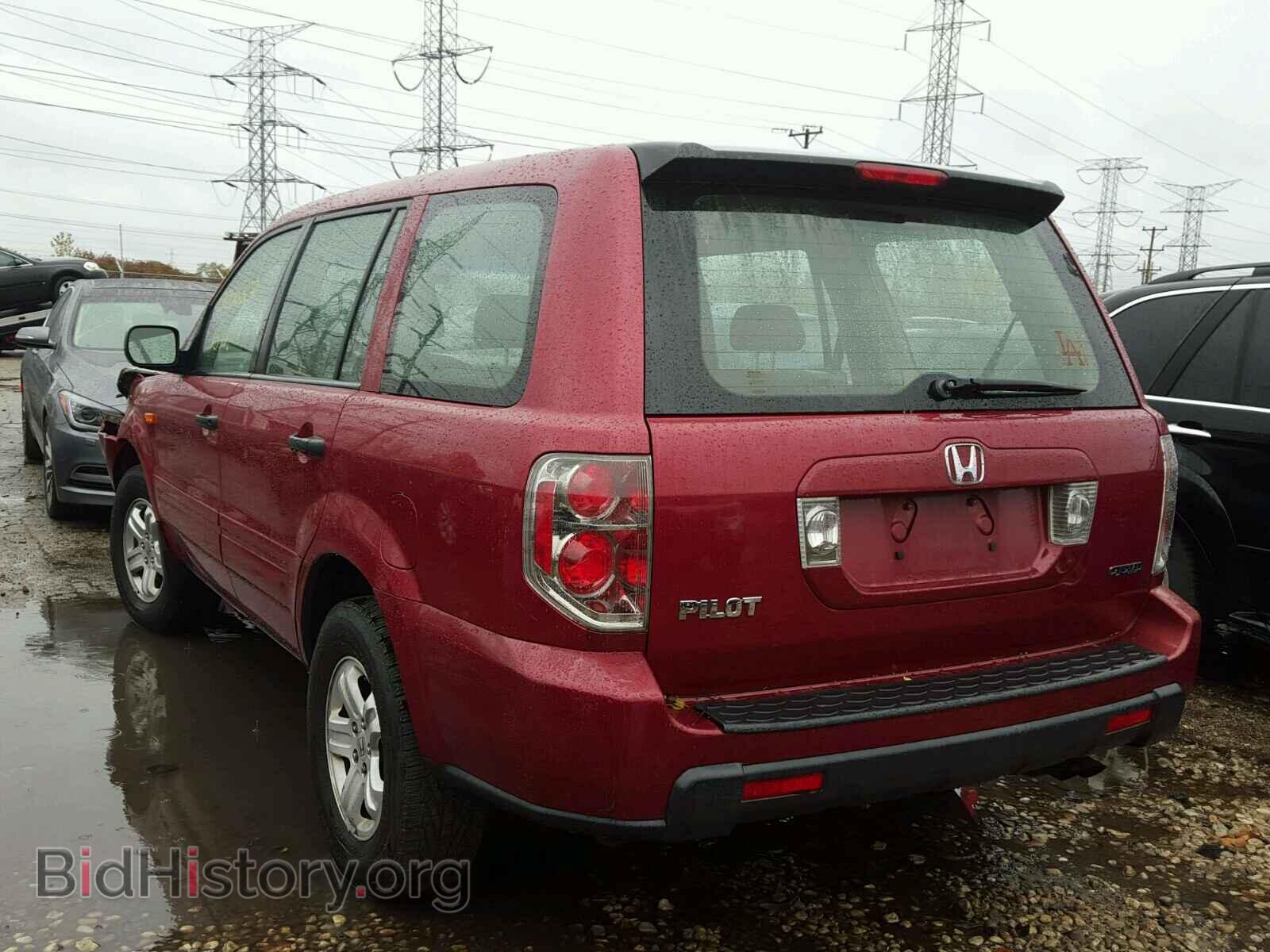 2006 HONDA PILOT - VIN: 2HKYF18146H516975 - Фото 3