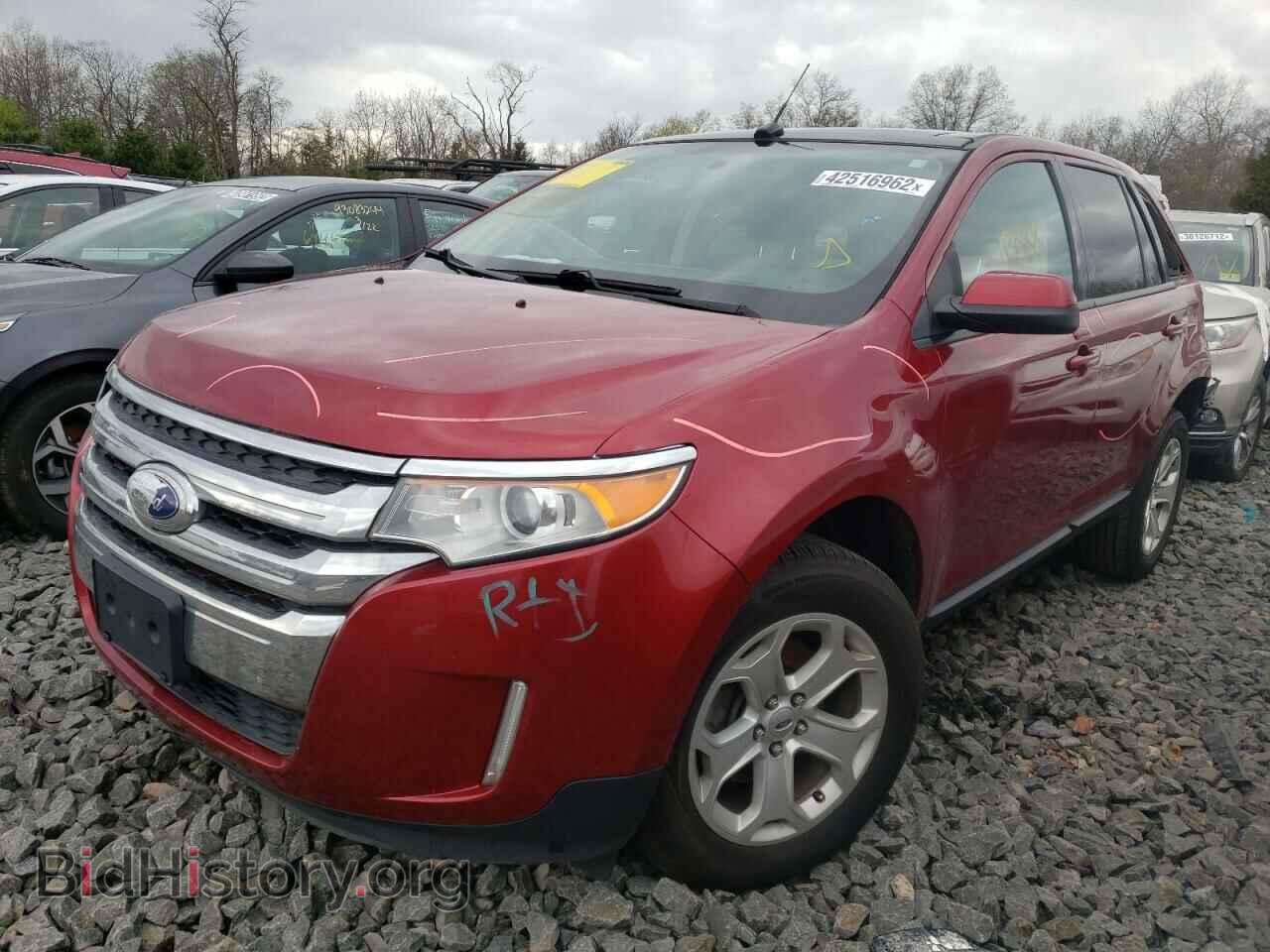 2014 FORD EDGE - VIN: 2FMDK3JC0EBB11400 - Фото 2