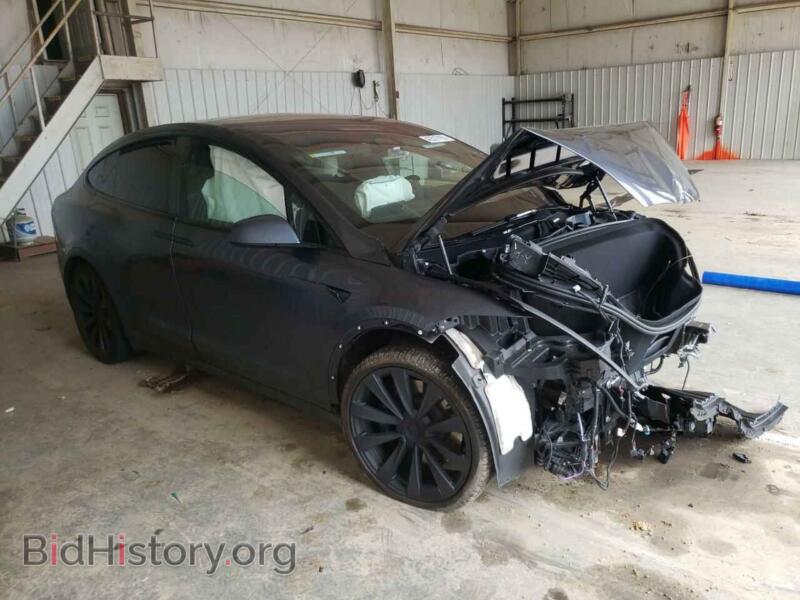 2022 Tesla MODEL X (VIN 7SAXCBE5XNF358868) — photo 4 of 12