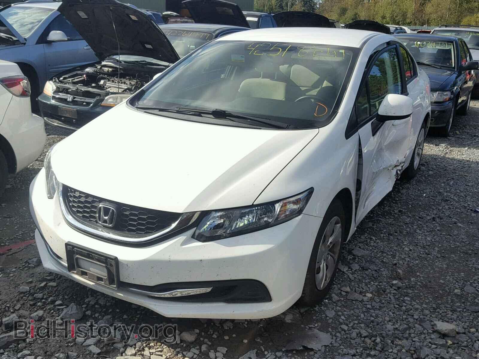 2013 HONDA CIVIC - VIN: 19XFB2F53DE221639 - Фото 2