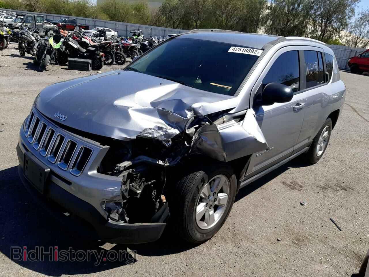 2015 JEEP COMPASS - VIN: 1C4NJCBAXFD436981 - Фото 2