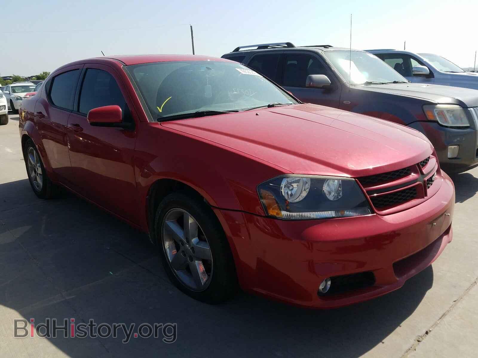 Фотография 1C3CDZCB6DN676212 - DODGE AVENGER 2013