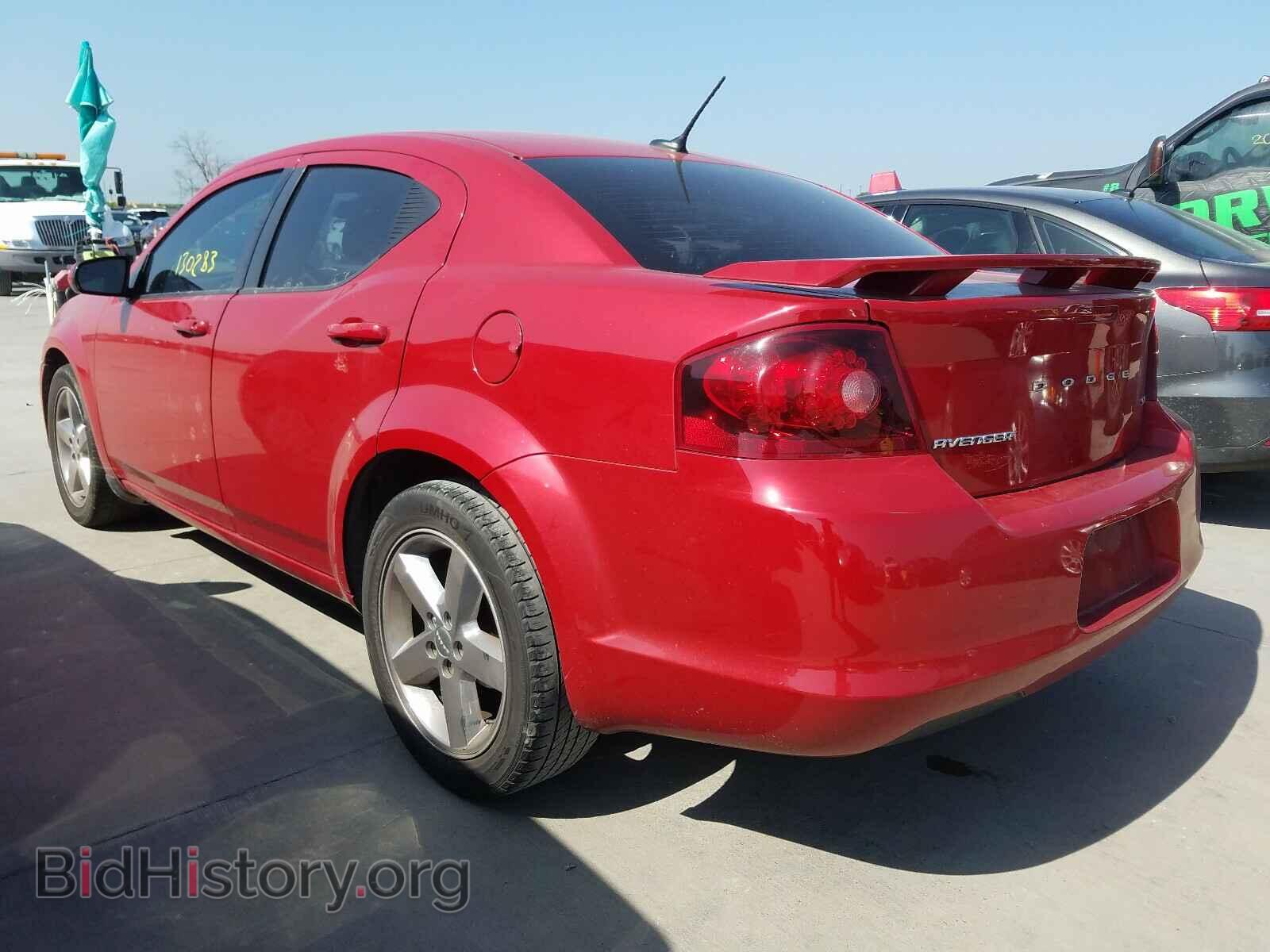 2013 DODGE AVENGER - VIN: 1C3CDZCB6DN676212 - Фото 3