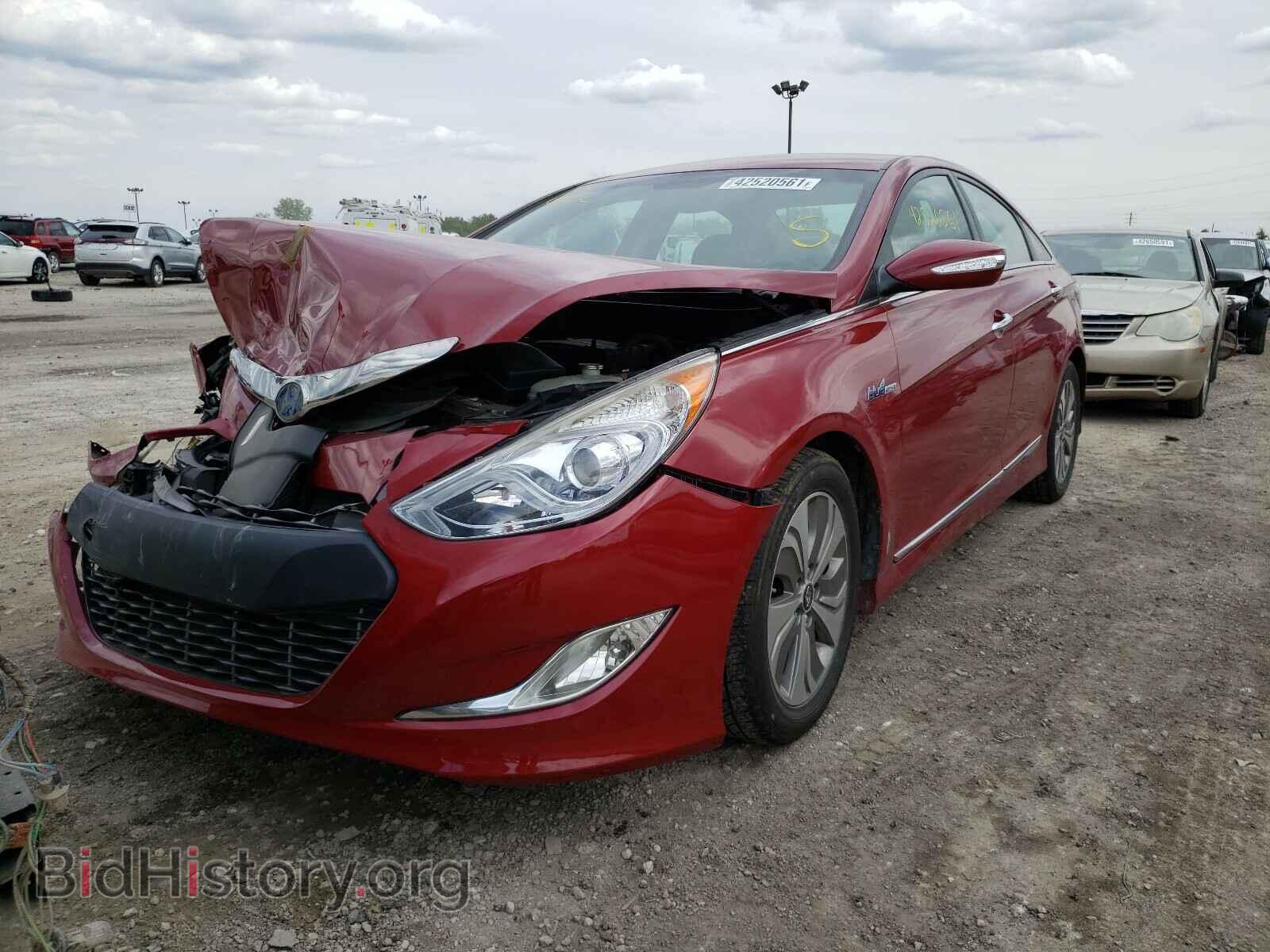 2013 HYUNDAI SONATA - VIN: KMHEC4A47DA082634 - Фото 2