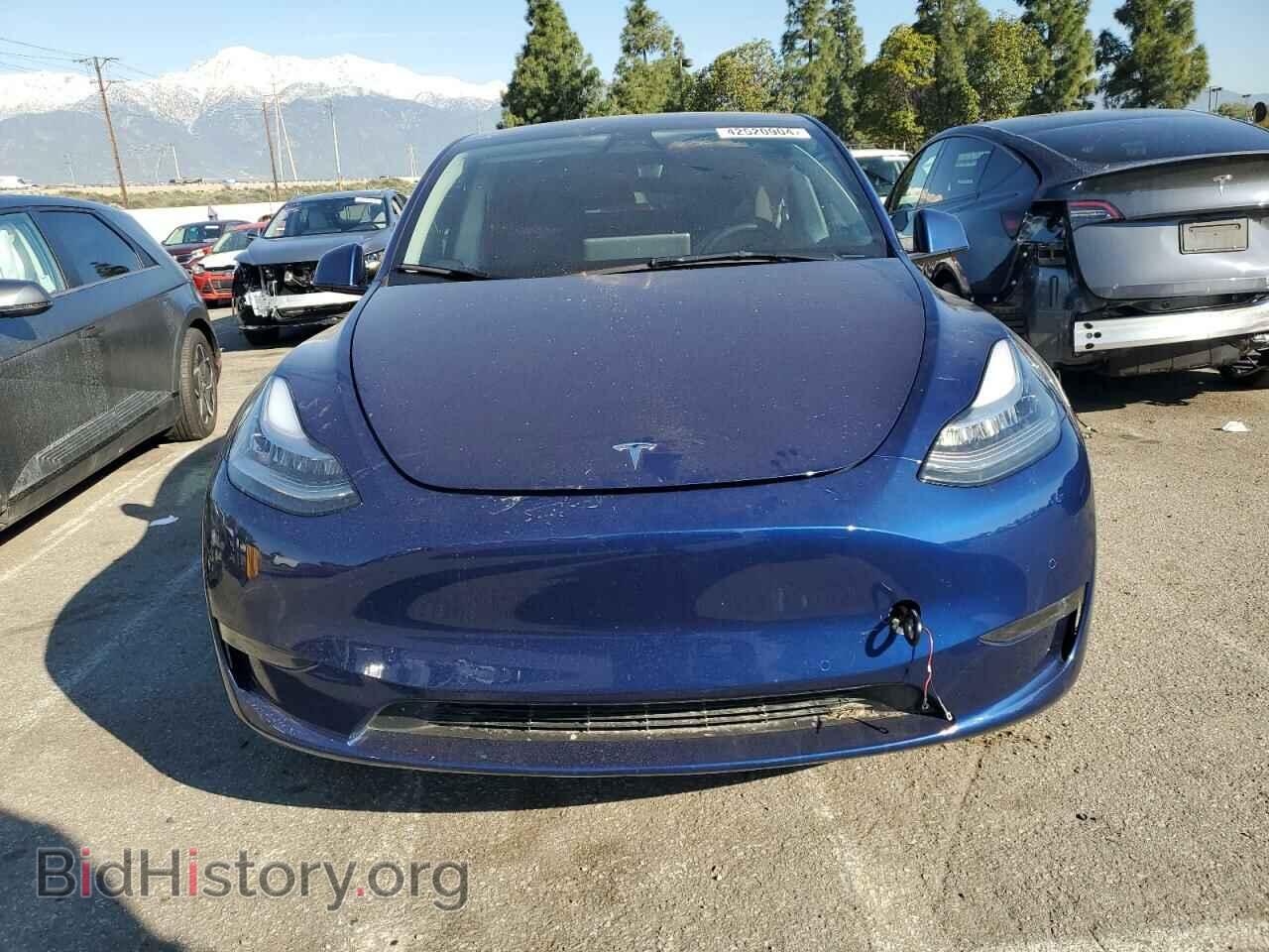 2022 TESLA MODEL Y - VIN: 7SAYGDEE0NF357216 - Фото 5