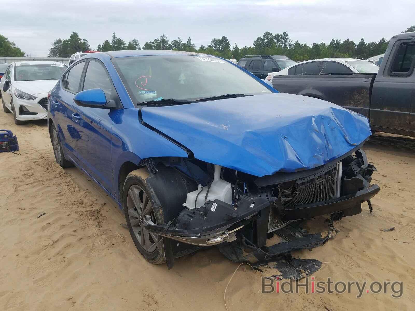 Photo KMHD84LF4JU609227 - HYUNDAI ELANTRA 2018