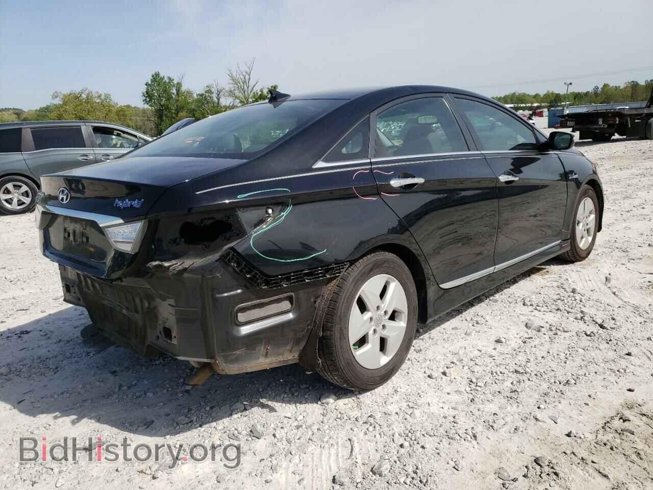 2012 HYUNDAI SONATA - VIN: KMHEC4A47CA019127 - Photo 4