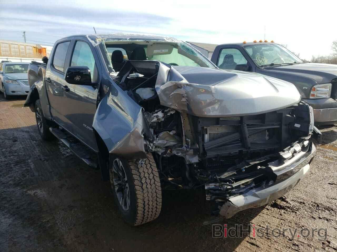 Photo 1GCGTDENXM1162767 - CHEVROLET COLORADO 2021