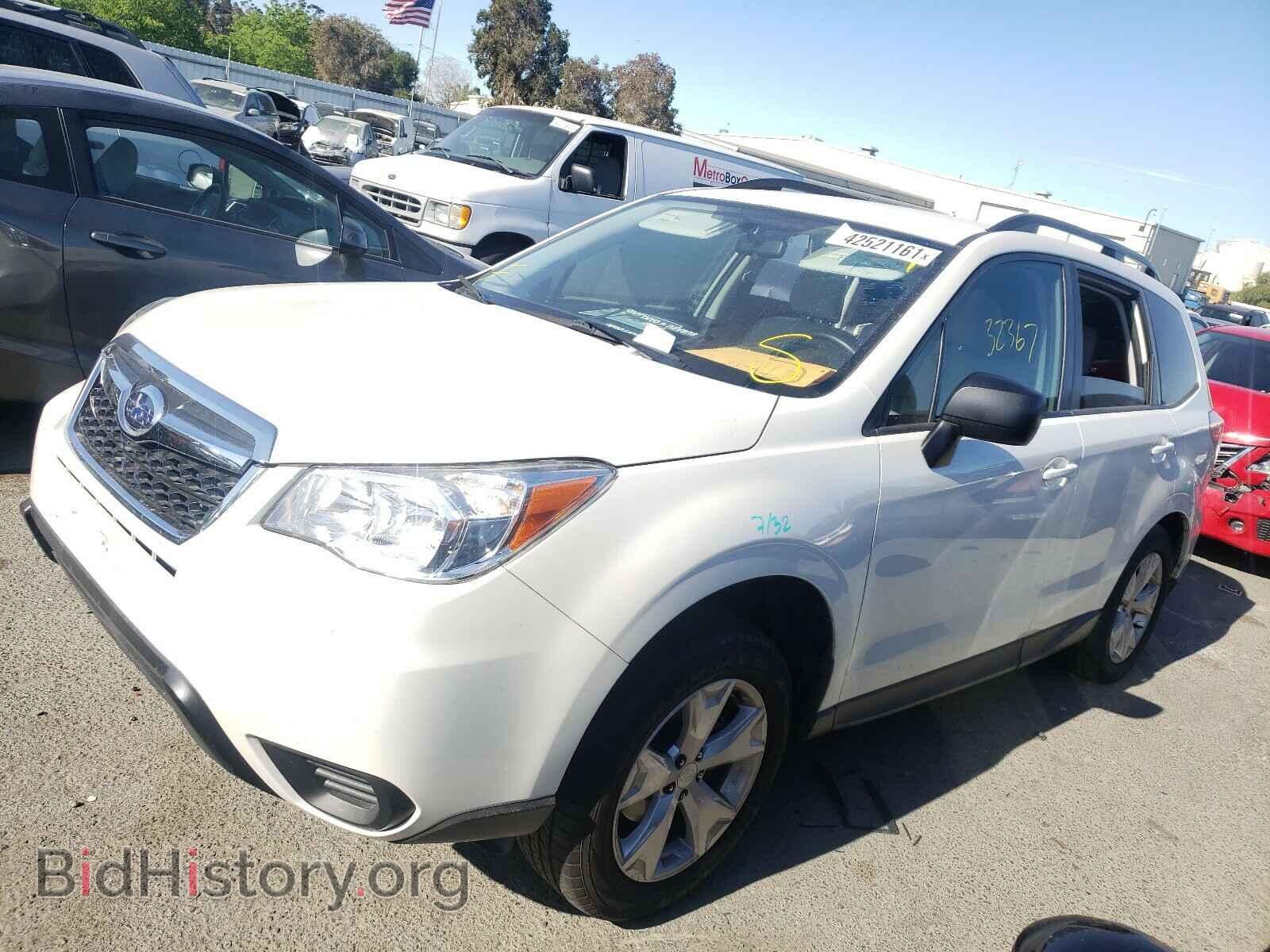 2016 SUBARU FORESTER - VIN: JF2SJABC2GH407401 - Фото 2