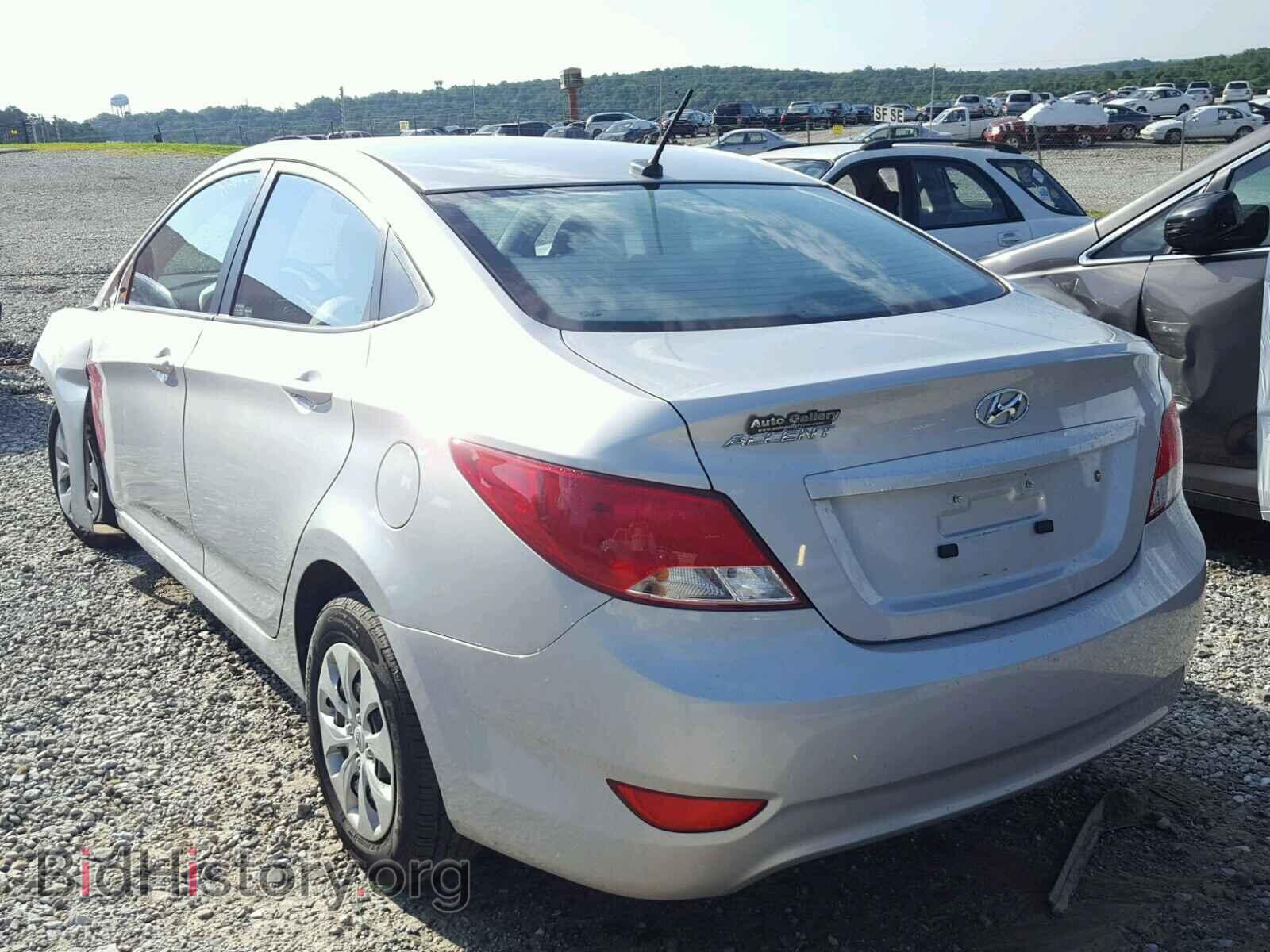 2016 HYUNDAI ACCENT - VIN: KMHCT4AE2GU968427 - Фото 3