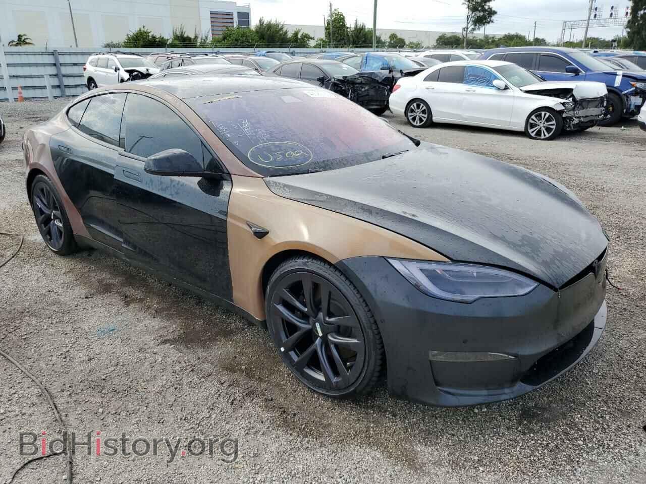 2021 TESLA MODEL S - VIN: 5YJSA1E64MF436205 - Photo 4