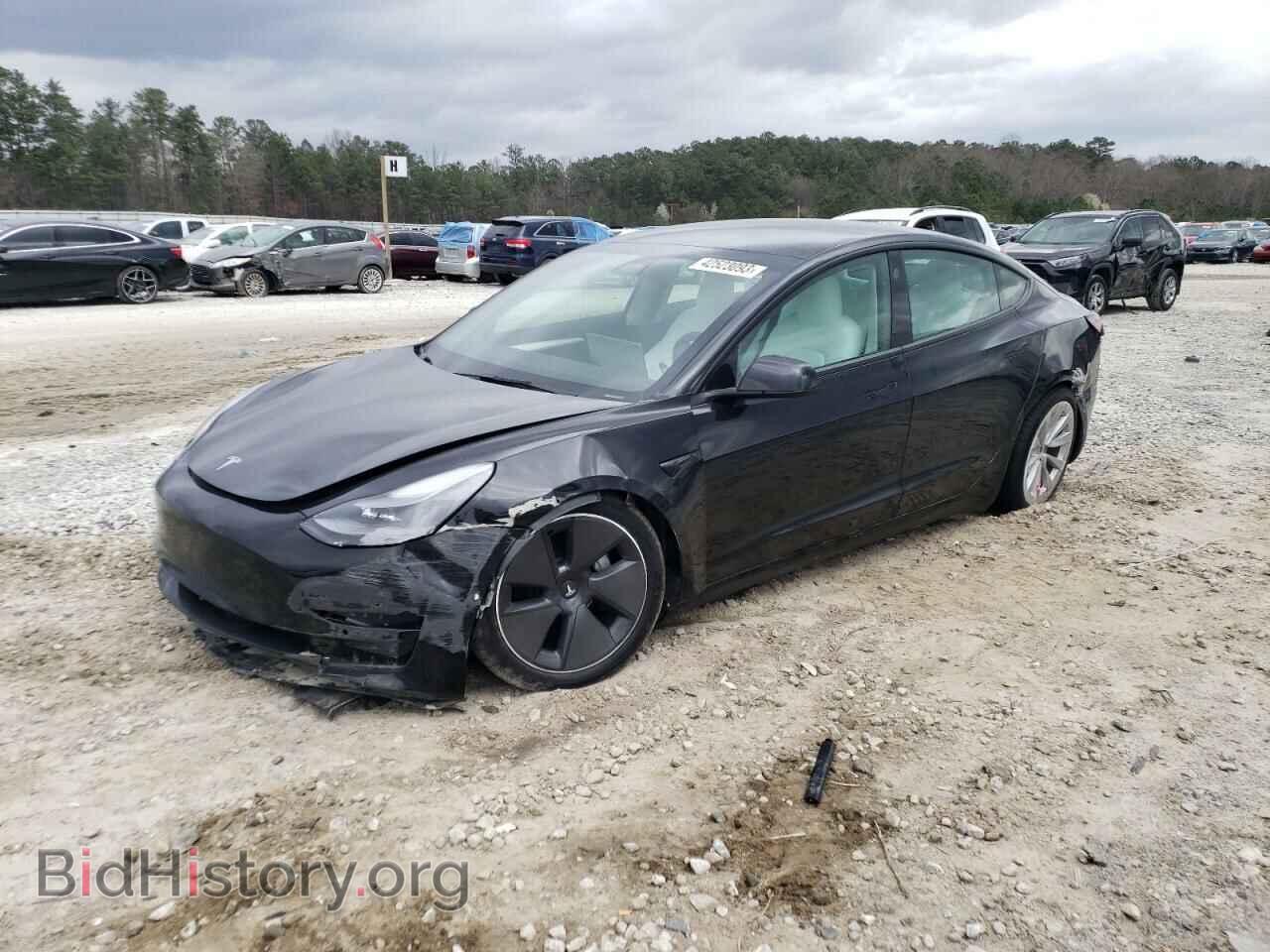 Фотография 5YJ3E1EB3NF329511 - TESLA MODEL 3 2022