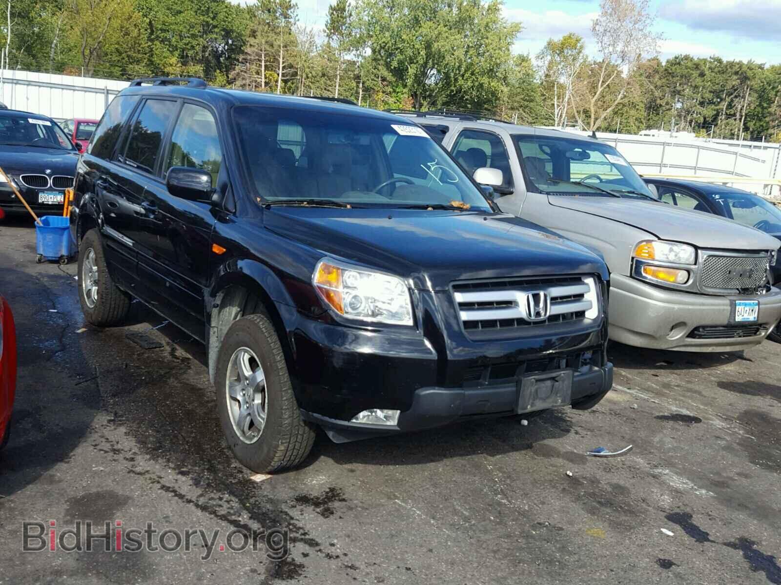 Фотография 2HKYF18577H524489 - HONDA PILOT 2007