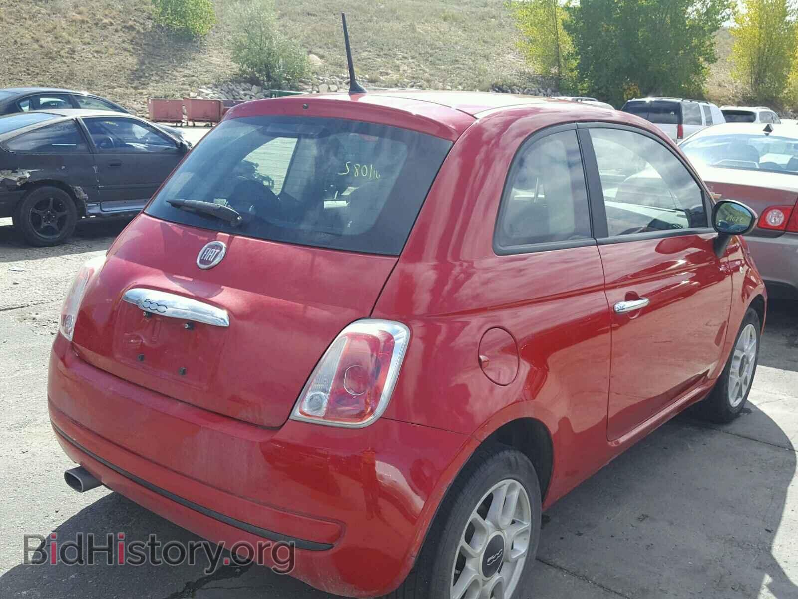 2013 FIAT 500 - VIN: 3C3CFFAR0DT511426 - Фото 4