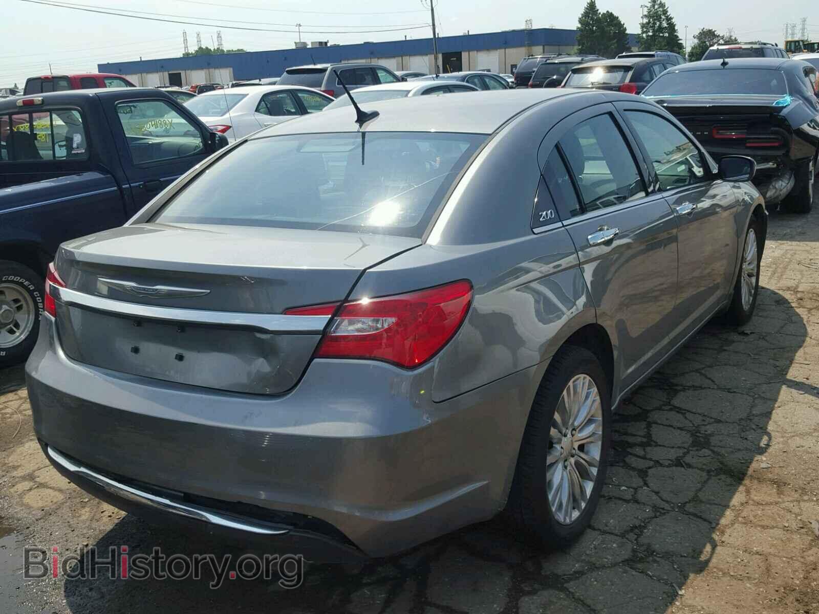 2012 CHRYSLER 200 - VIN: 1C3CCBCG2CN326547 - Фото 4