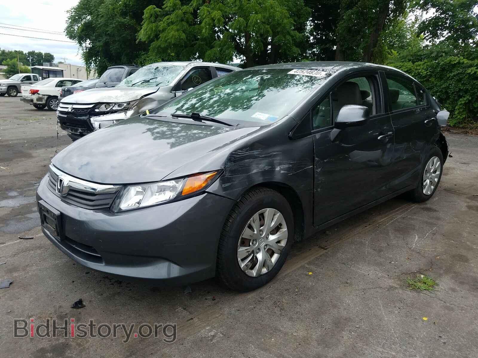 2012 HONDA CIVIC - VIN: 19XFB2F52CE354018 - Фото 2