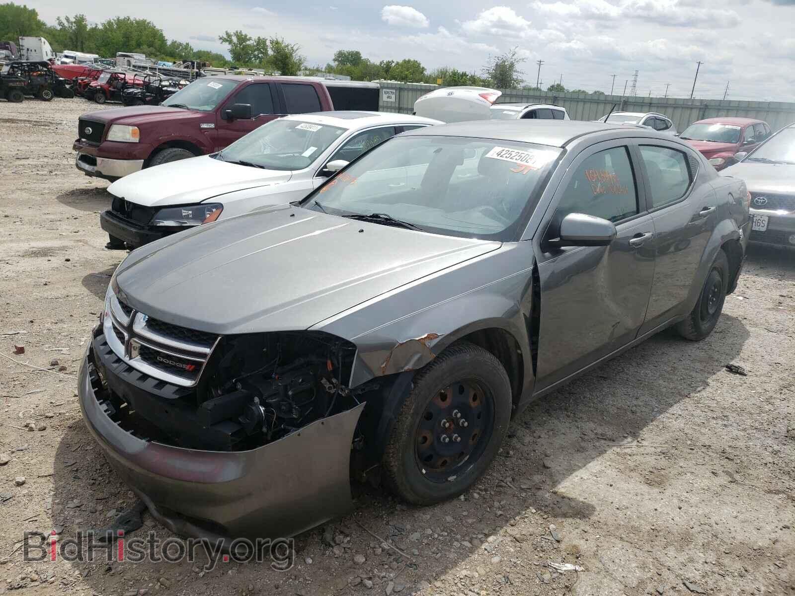 2013 DODGE AVENGER - VIN: 1C3CDZCB7DN662075 - Фото 2