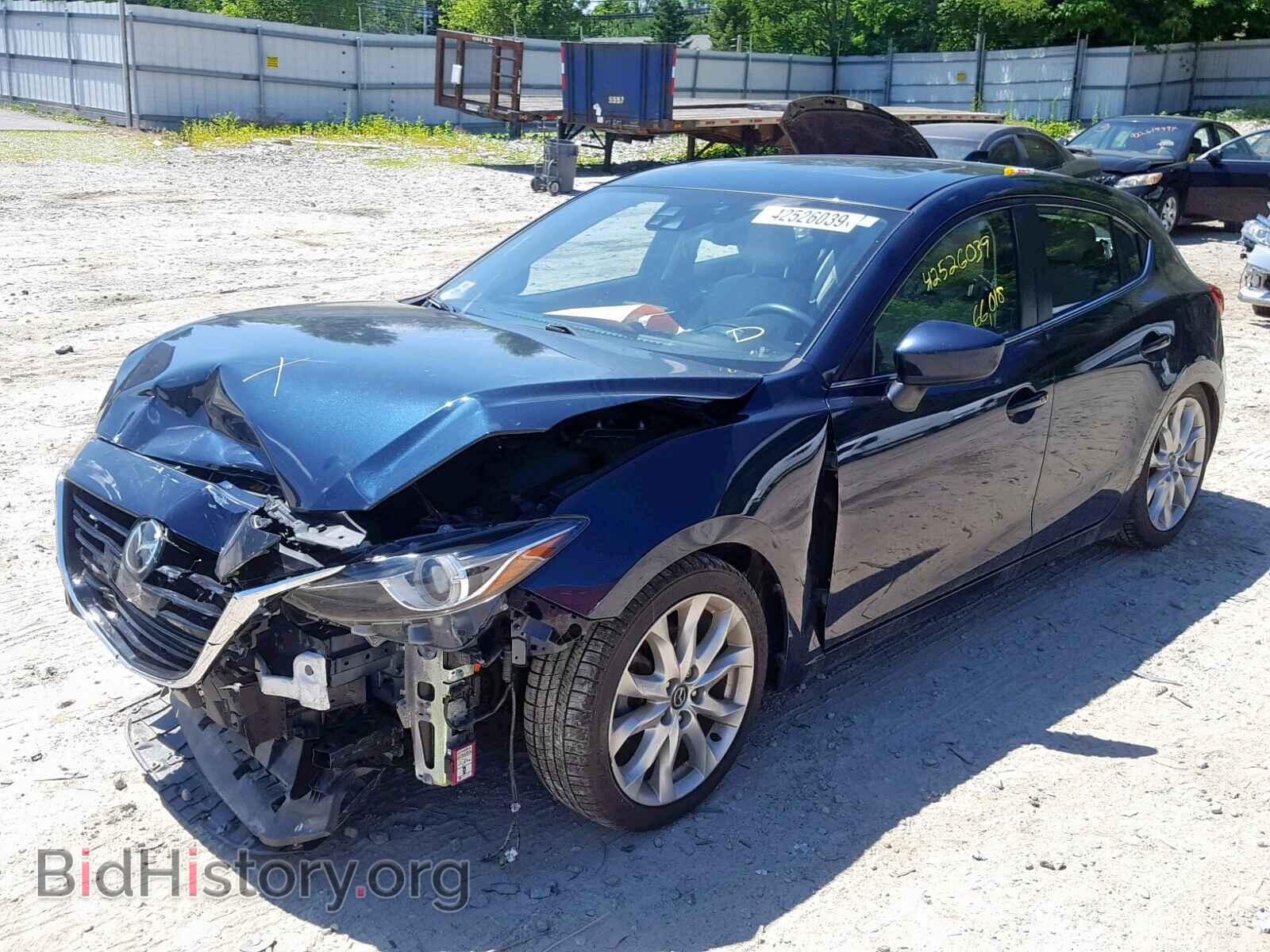 2014 MAZDA 3 - VIN: JM1BM1M30E1197874 - Фото 2