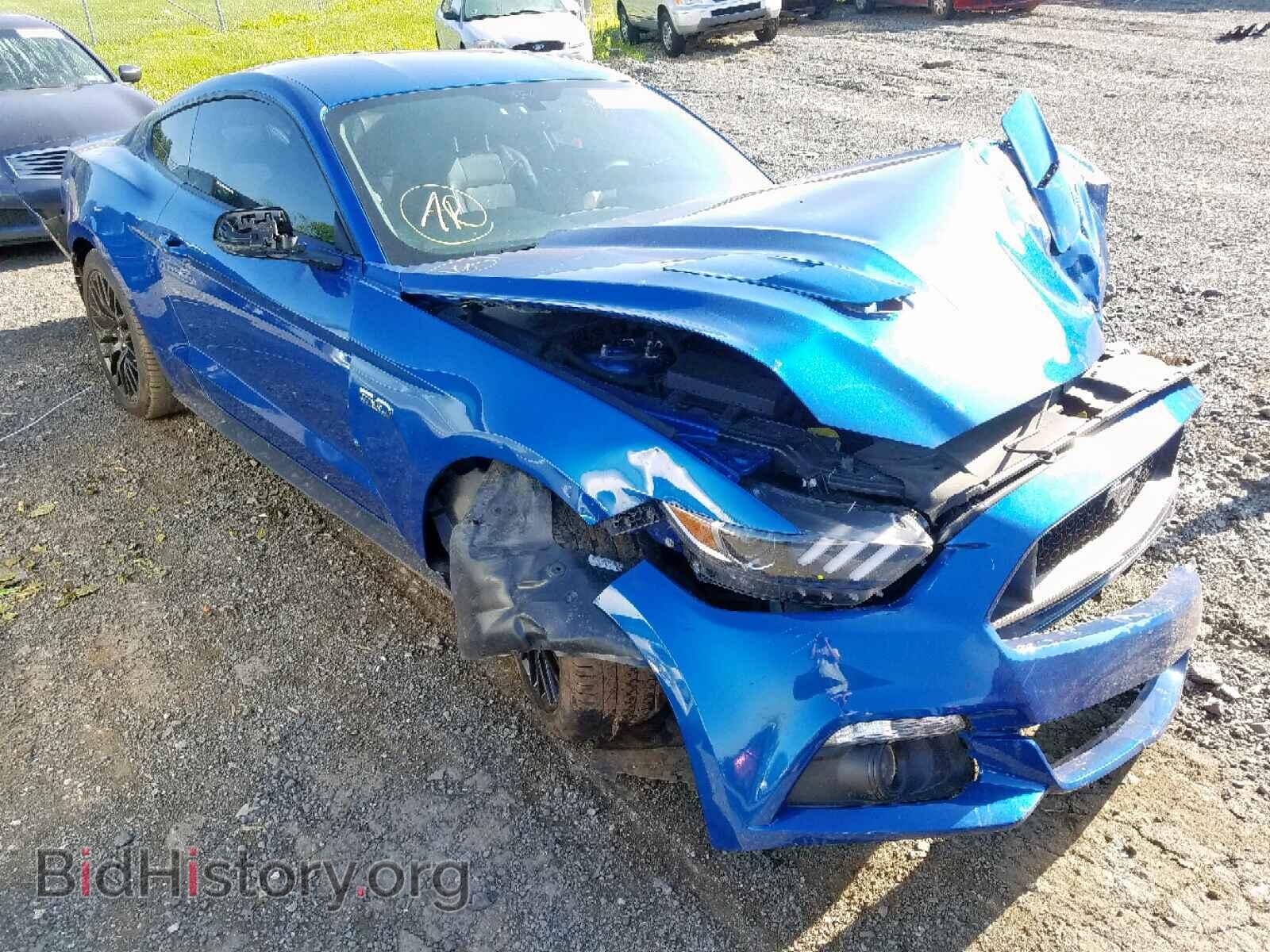 Photo 1FA6P8CF9H5255352 - FORD MUSTANG GT 2017