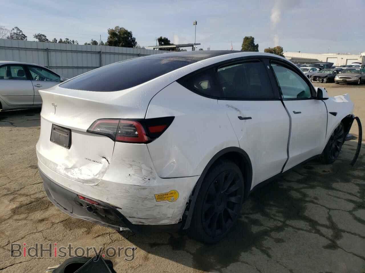 2021 TESLA MODEL Y - VIN: 5YJYGAEE2MF283761 - Фото 3