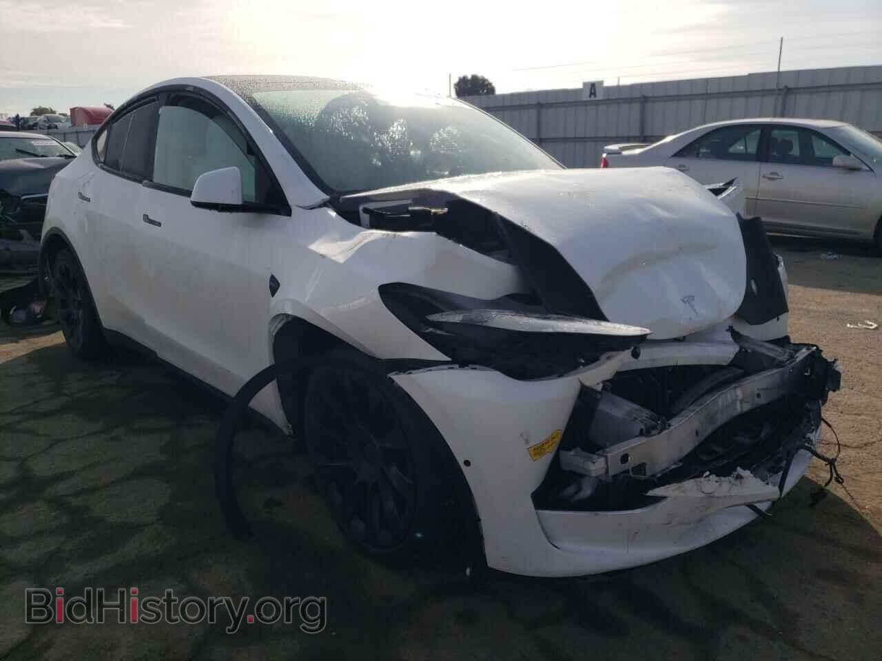 2021 TESLA MODEL Y - VIN: 5YJYGAEE2MF283761 - Фото 4