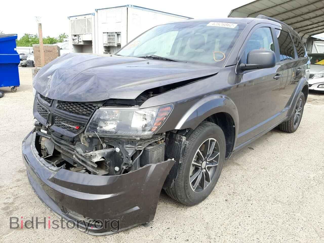 2017 DODGE JOURNEY - VIN: 3C4PDCAB4HT637153 - Фото 2