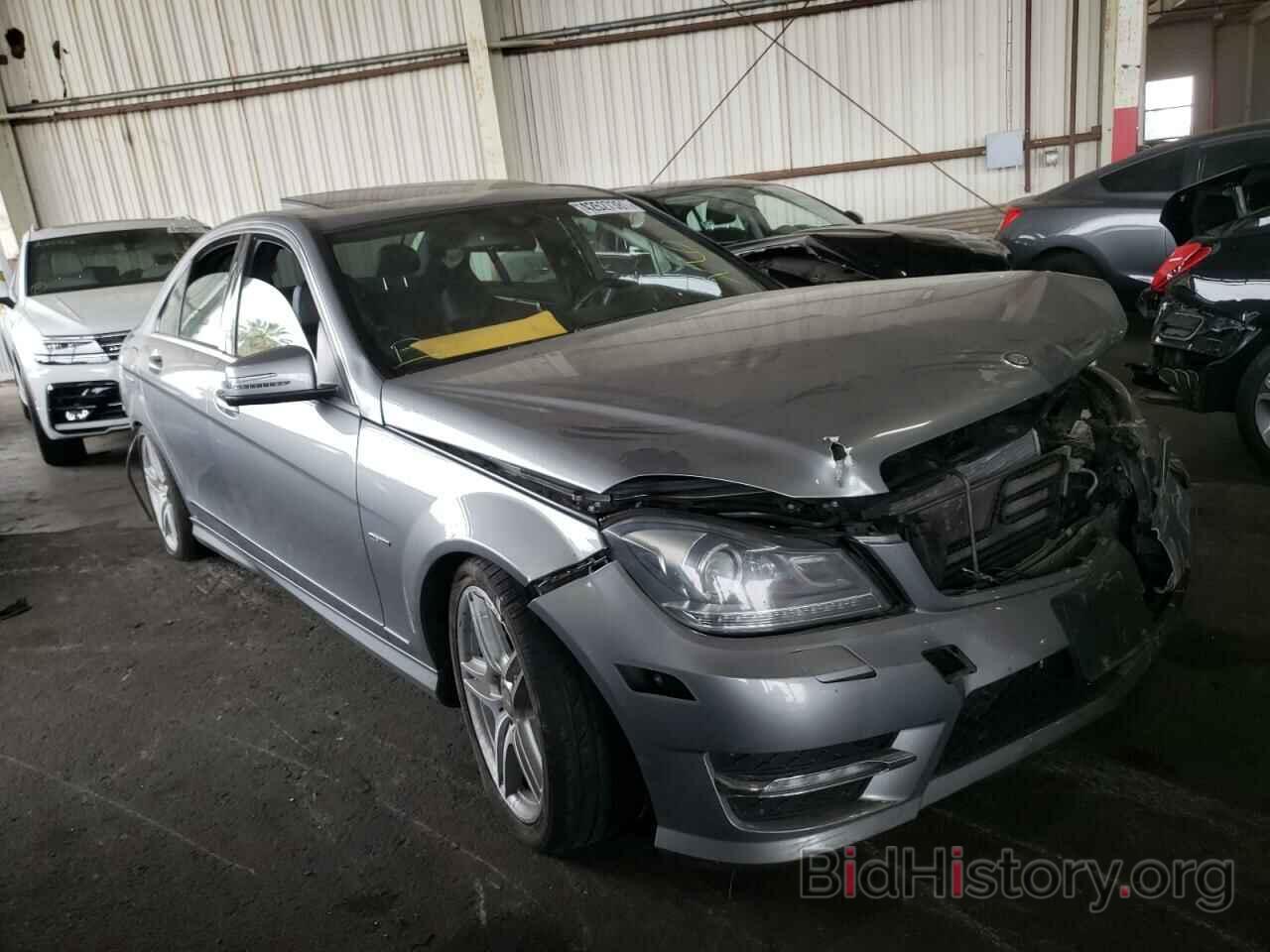 Photo WDDGF4HB1CF853928 - MERCEDES-BENZ C CLASS 2012