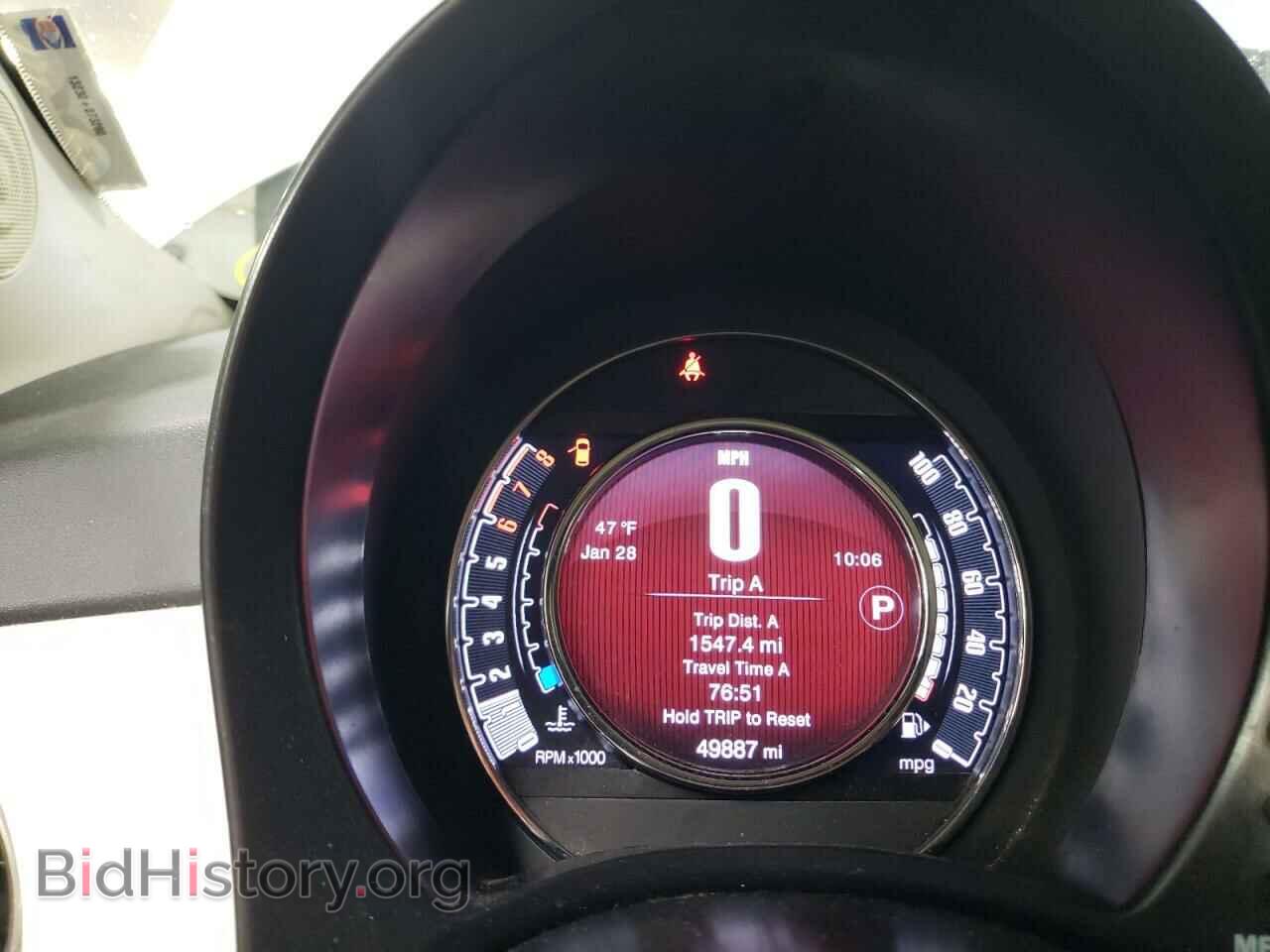 2017 FIAT 500 - VIN: 3C3CFFKR4HT700052 - Фото 9