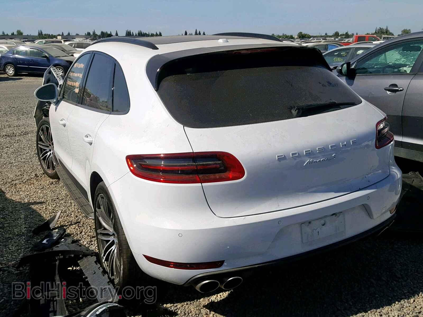 2017 PORSCHE MACAN S - VIN: WP1AB2A58HLB17242 - Фото 3