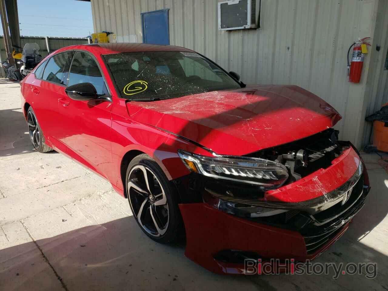 Photo 1HGCV1F30MA098860 - HONDA ACCORD 2021