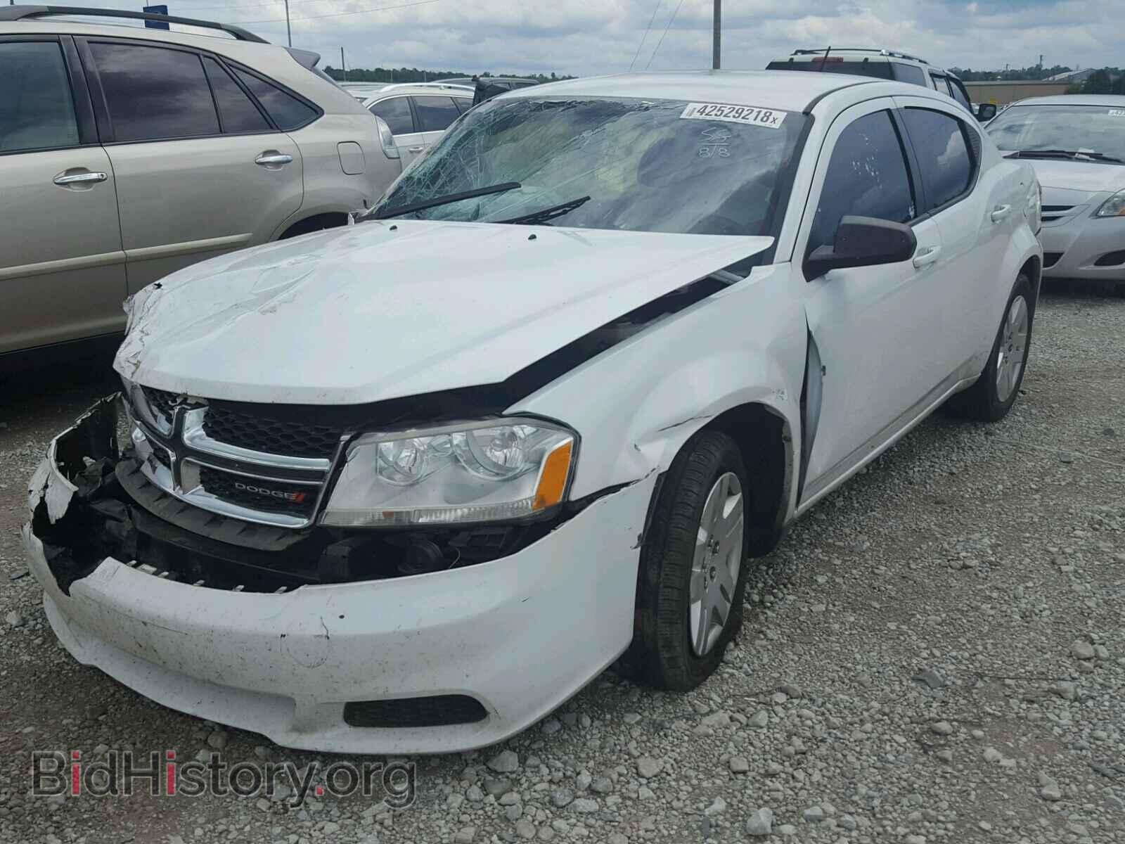 2012 DODGE AVENGER - VIN: 1C3CDZAB3CN200615 - Фото 2