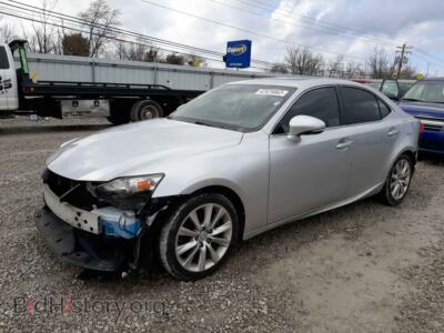 2015 Lexus IS IS 250, silver — VIN JTHBF1D29F5062399, Copart