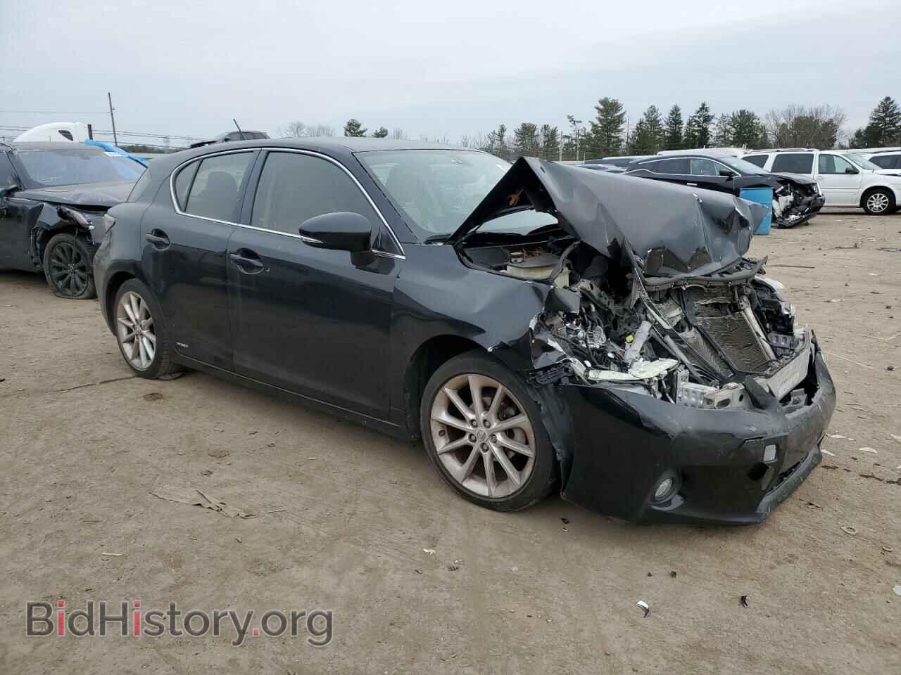 2011 LEXUS CT 200 - VIN: JTHKD5BH4B2041136 - Фото 4