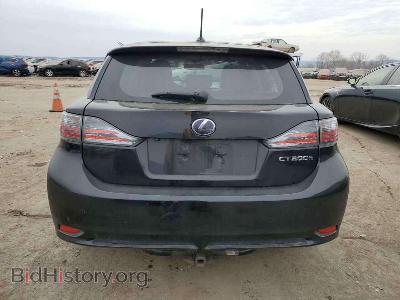 2011 LEXUS CT 200 - VIN: JTHKD5BH4B2041136 - Фото 6