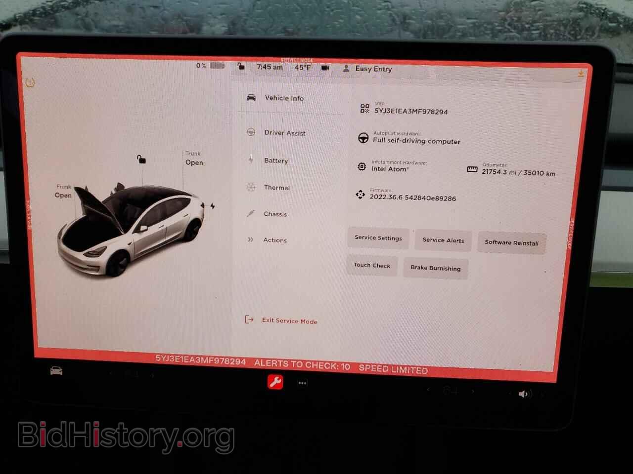 2021 TESLA MODEL 3 - VIN: 5YJ3E1EA3MF978294 - Photo 9