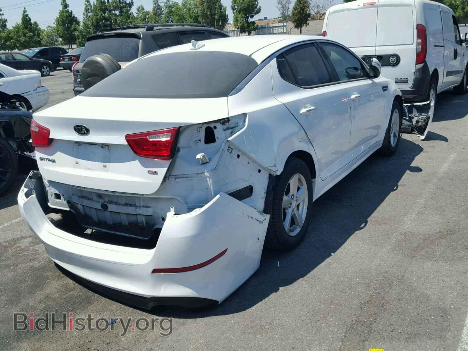 2015 KIA OPTIMA - VIN: 5XXGM4A75FG379090 - Фото 4