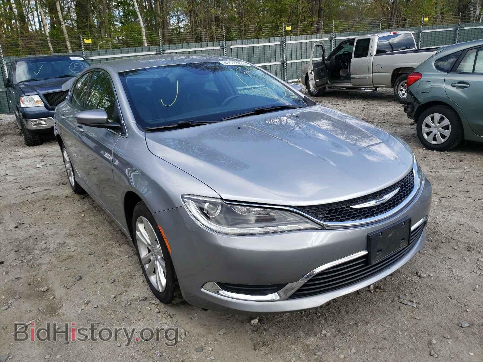 Фотография 1C3CCCAB1FN640773 - CHRYSLER 200 2015